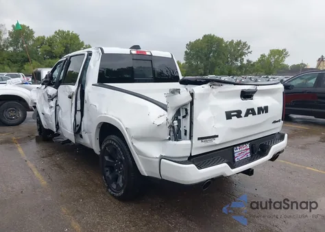 2025 Ram 1500 Big Horn 4X4 5'7 Box из США, поврежденный, VIN 1C6SRFFP4SN735471